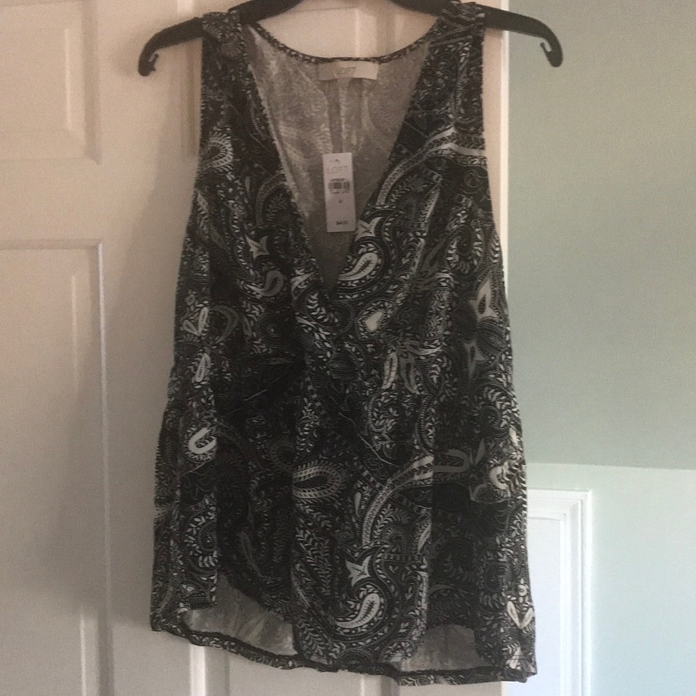 Ann Taylor Loft sleeveless blouse